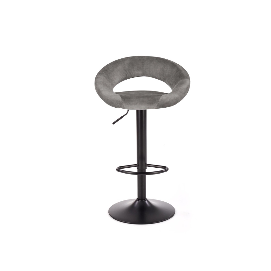 Barski stol 100x48 cm siva/antracit