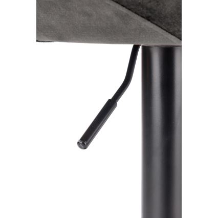 Barski stol 100x48 cm siva/antracit