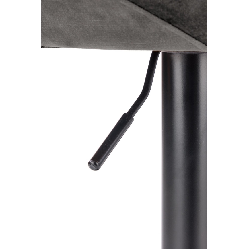 Barski stol 100x48 cm siva/antracit