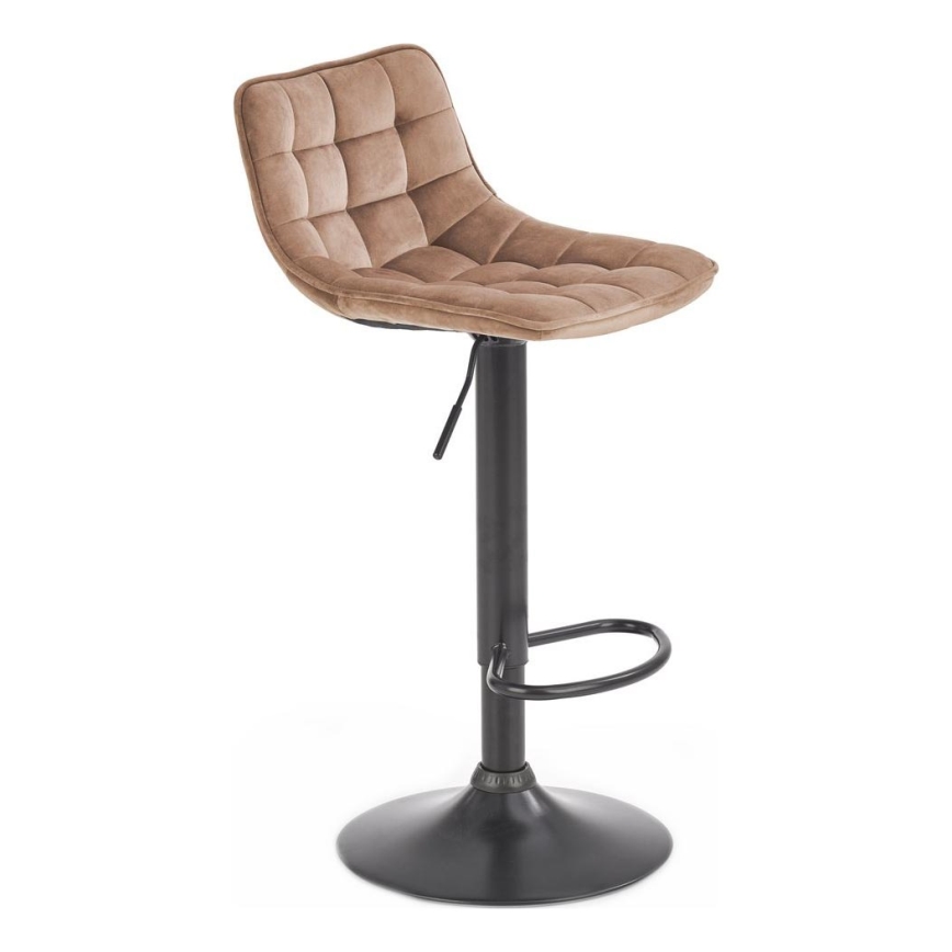 Barski stol 106x43 cm antracit/rjava
