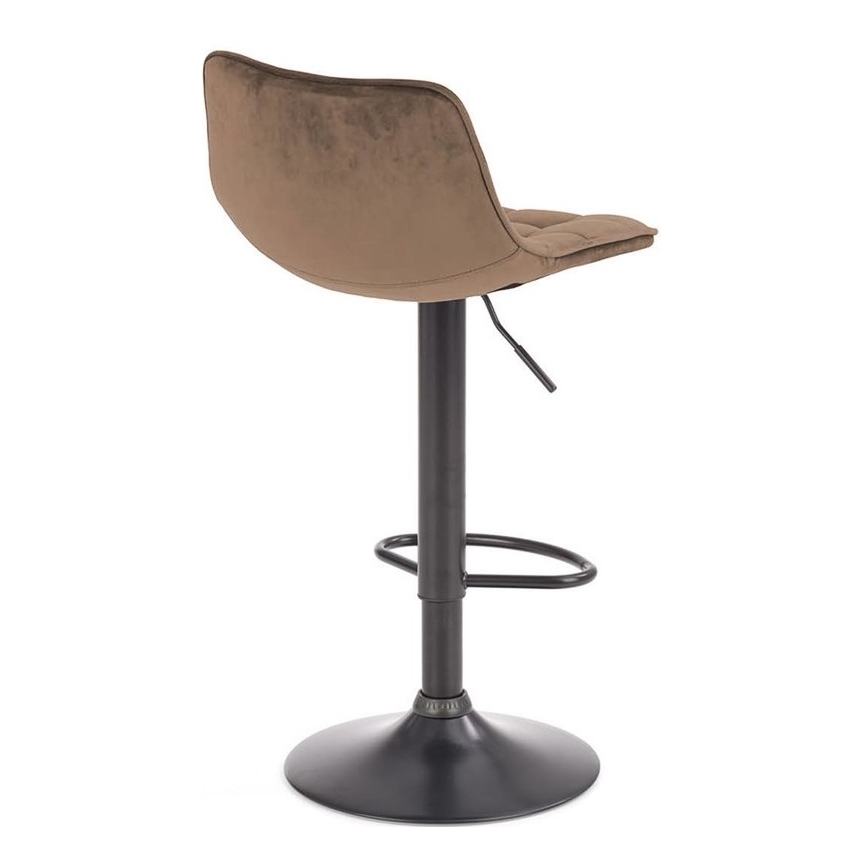 Barski stol 106x43 cm antracit/rjava