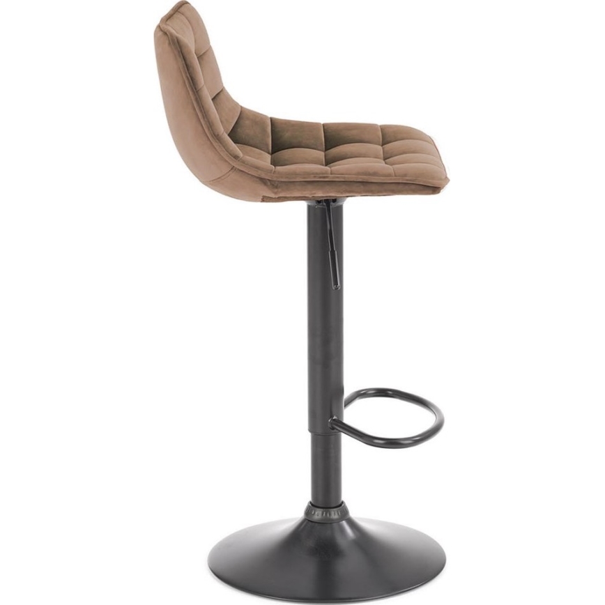 Barski stol 106x43 cm antracit/rjava