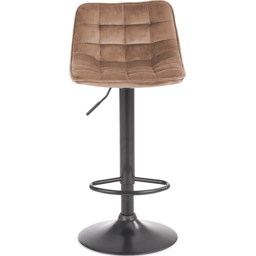 Barski stol 106x43 cm antracit/rjava