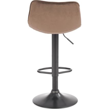 Barski stol 106x43 cm antracit/rjava