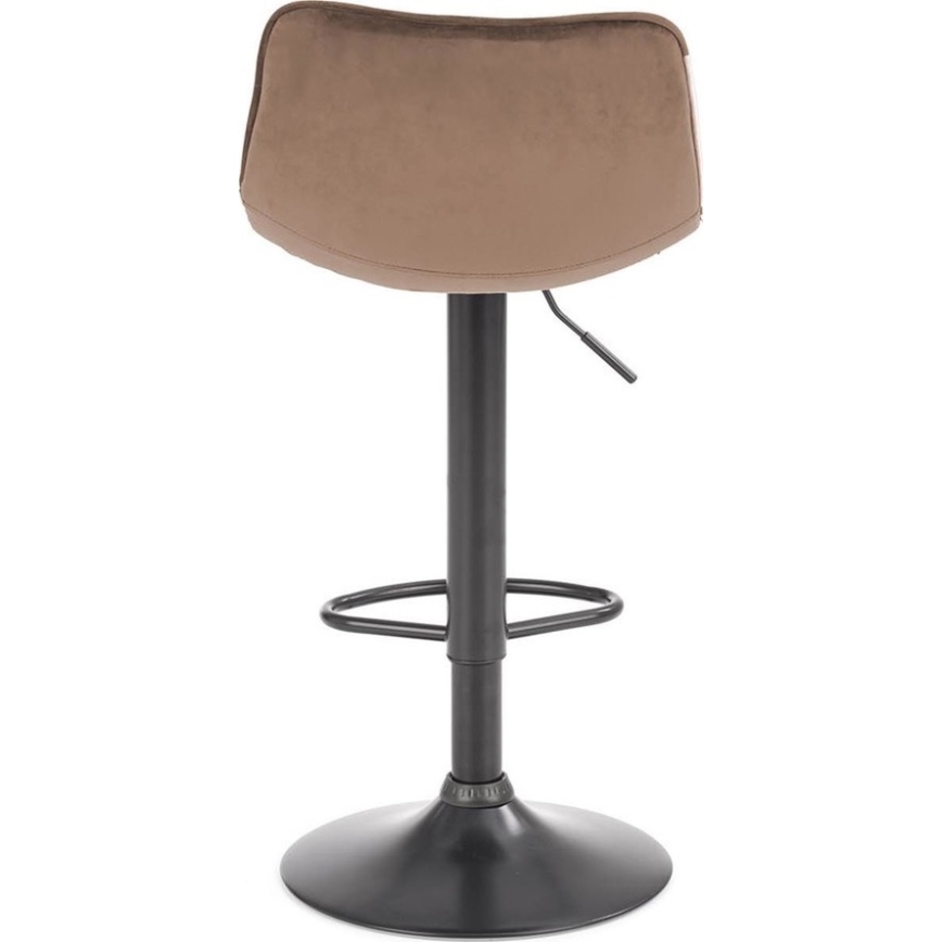 Barski stol 106x43 cm antracit/rjava