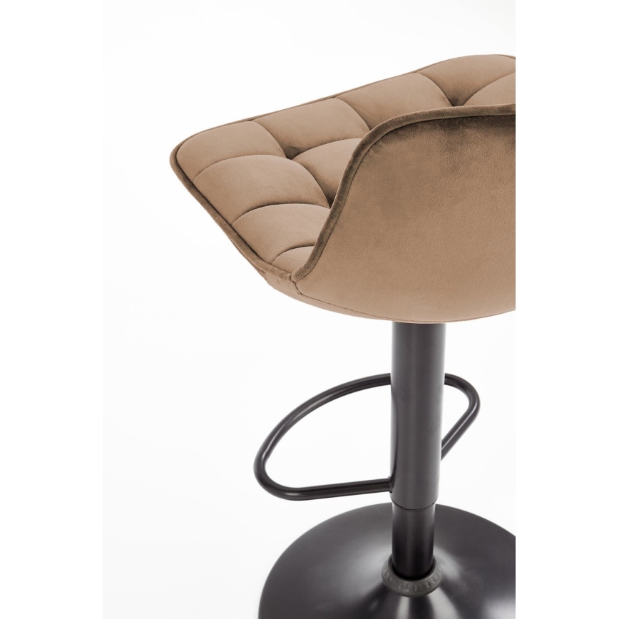 Barski stol 106x43 cm antracit/rjava