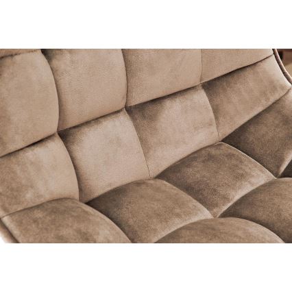 Barski stol 106x43 cm antracit/rjava
