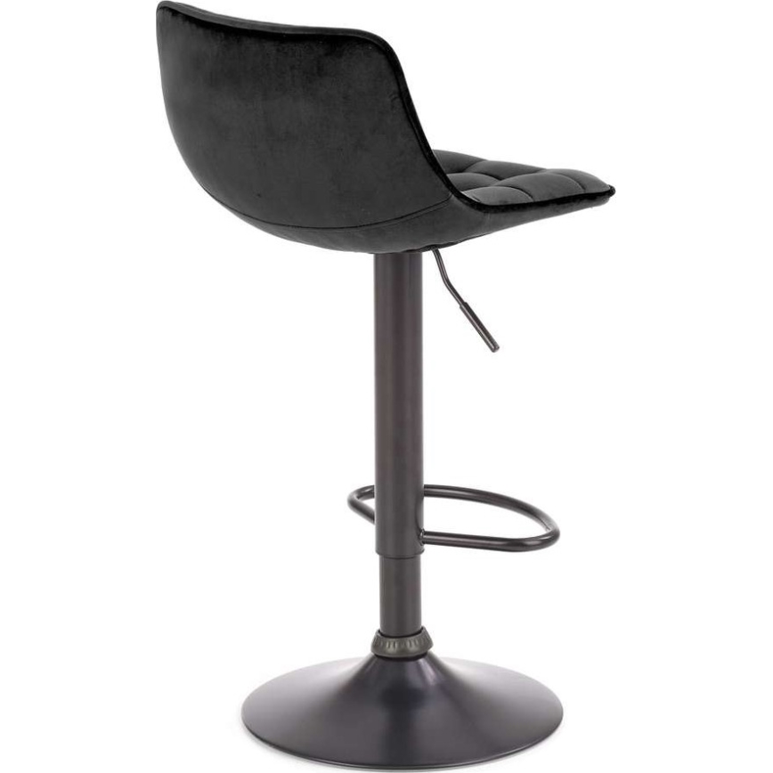 Barski stol 106x43 cm črna