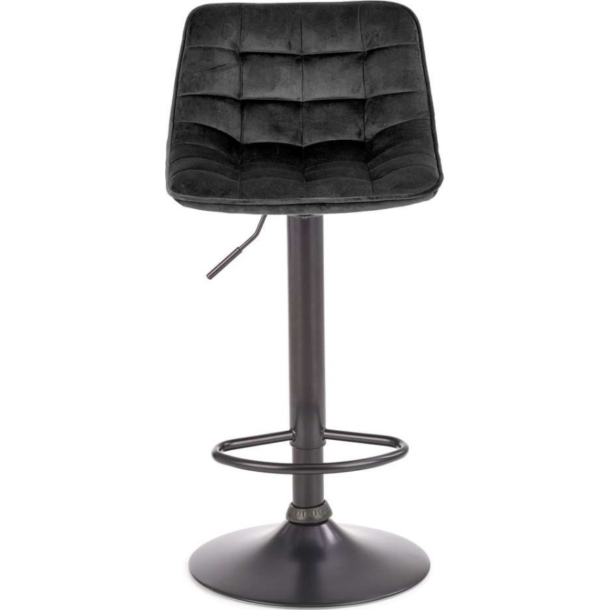 Barski stol 106x43 cm črna