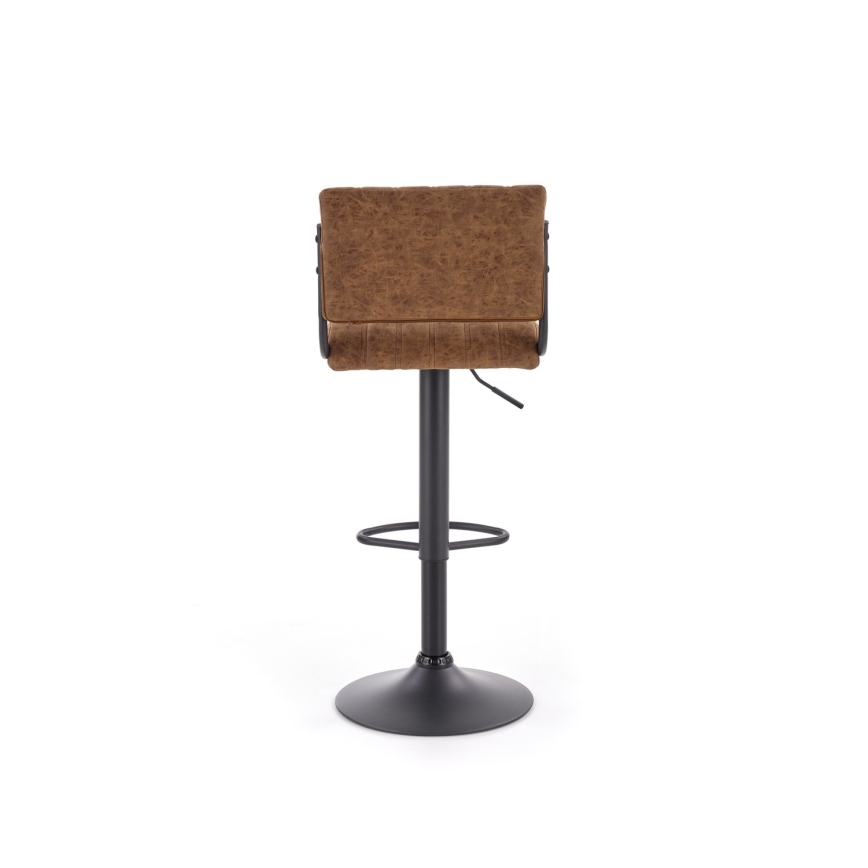Barski stol 109x46 cm črna/rjava