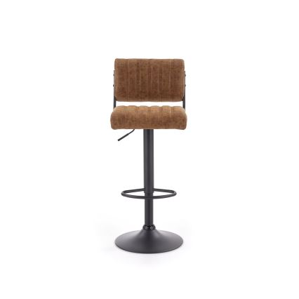 Barski stol 109x46 cm črna/rjava