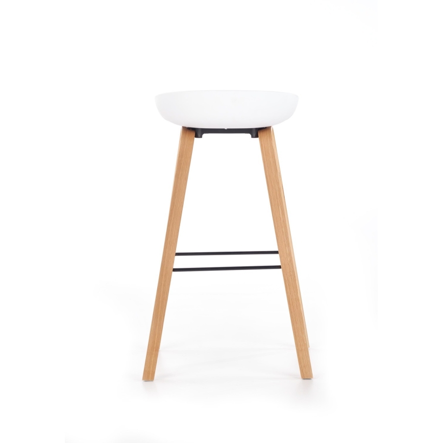 Barski stol 81x51 cm bež/bela