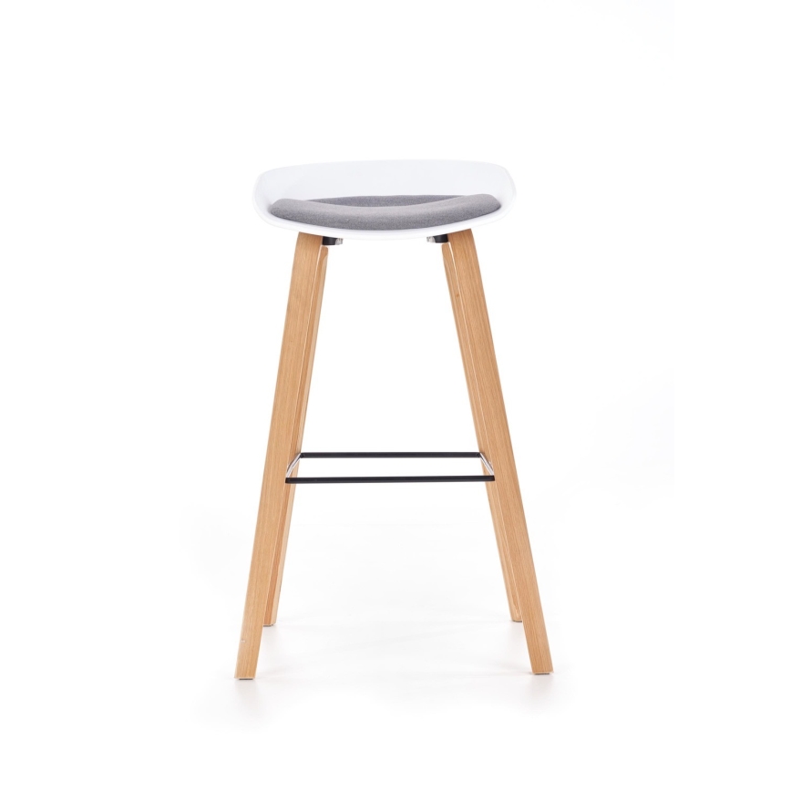 Barski stol 81x51 cm bež/bela