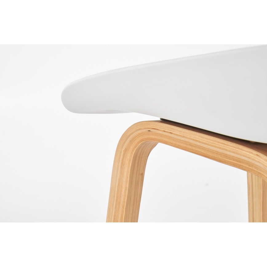Barski stol 81x51 cm bež/bela
