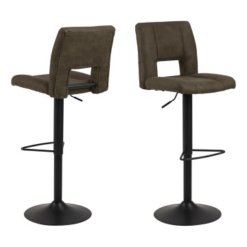 Barski stol SERENA, 1 kos, zelene barve