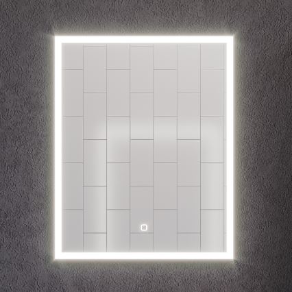 BATH DELUXE 01-060-07-58-00 - LED Kopalniško ogledalo z osvetlitvijo ozadja FORNAES LED/14,3W/230V IP44