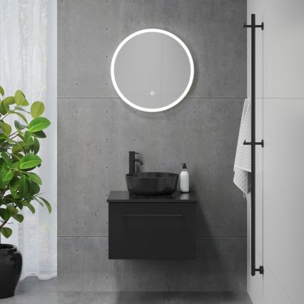 BATH DELUXE 01-060-08-58-00 - LED Kopalniško ogledalo z osvetlitvijo ozadja FORNAES LED/10,1W/230V IP44