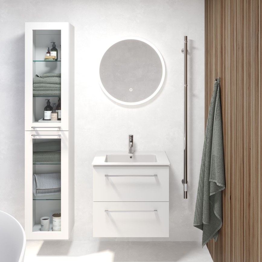BATH DELUXE 01-060-08-58-00 - LED Kopalniško ogledalo z osvetlitvijo ozadja FORNAES LED/10,1W/230V IP44