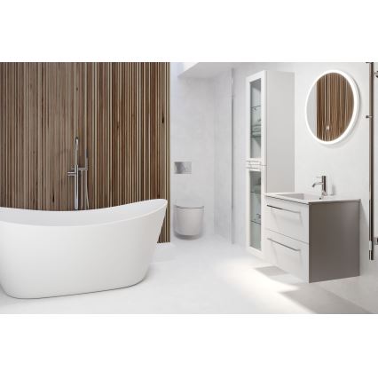 BATH DELUXE 01-060-08-58-00 - LED Kopalniško ogledalo z osvetlitvijo ozadja FORNAES LED/10,1W/230V IP44