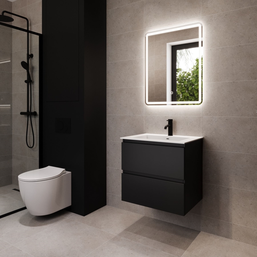 BATH DELUXE 01-060-51-58-00 - LED Kopalniško ogledalo z osvetlitvijo ozadja TARS LED/24,8W/230V IP44
