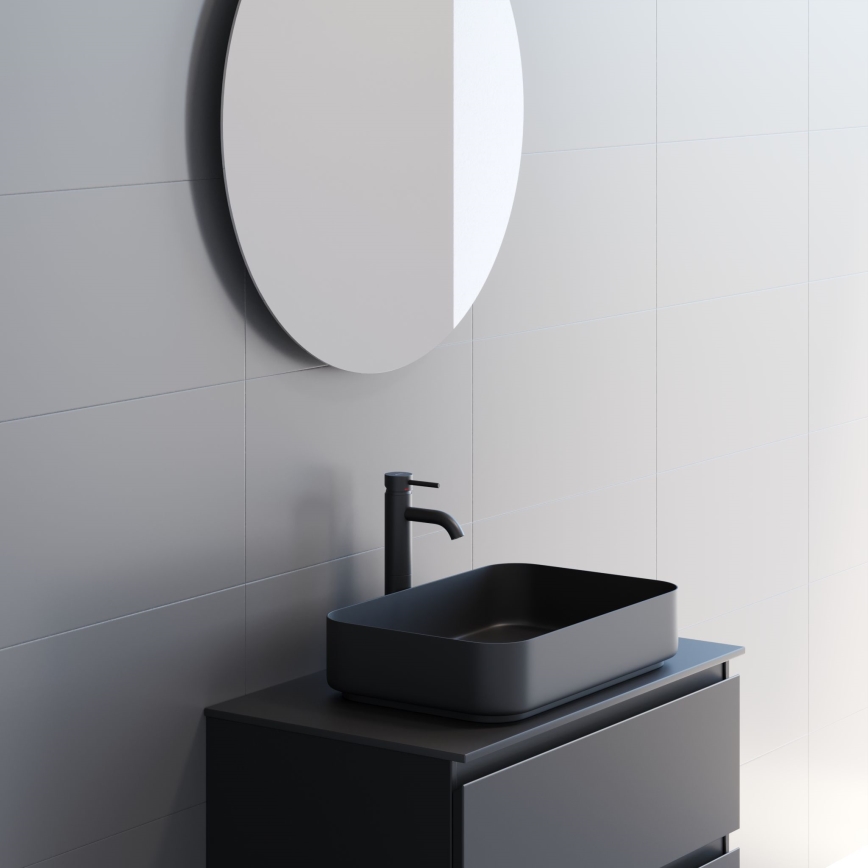 BATH DELUXE 01-080-00-58-00 - Kopalniško ogledalo NORDBORG pr. 80 cm