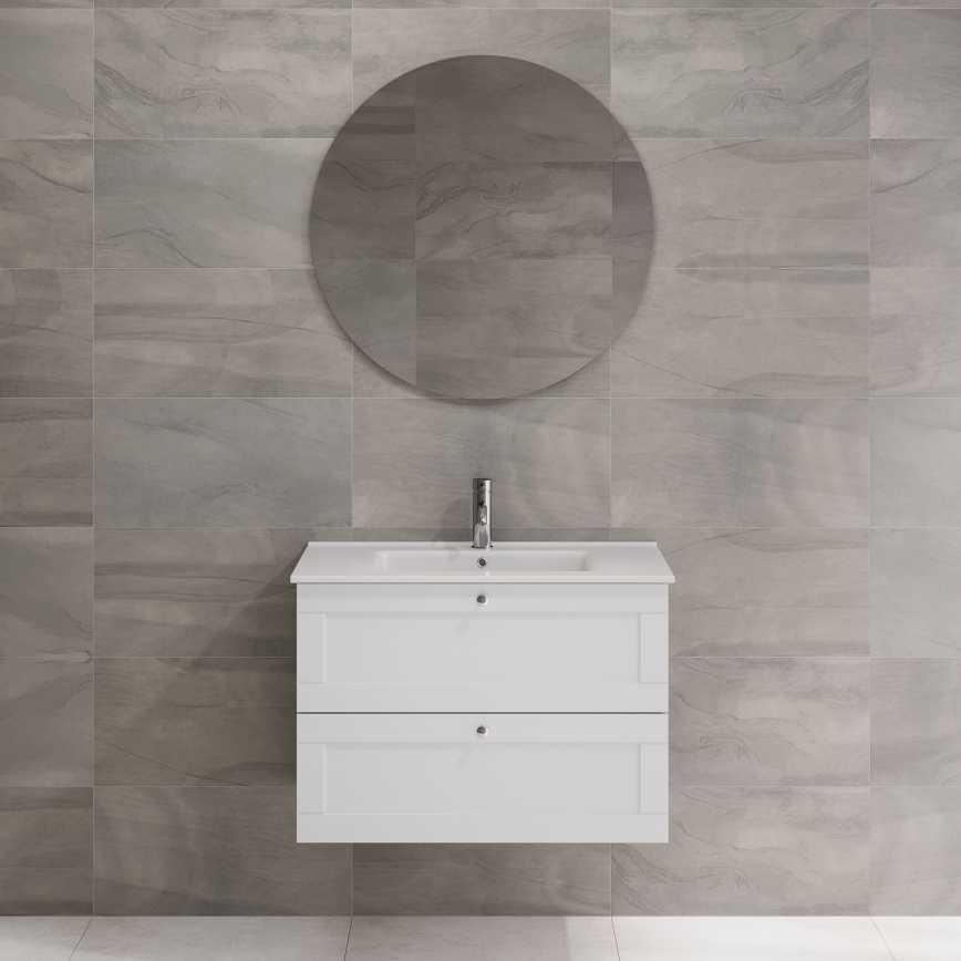 BATH DELUXE 01-080-00-58-00 - Kopalniško ogledalo NORDBORG pr. 80 cm