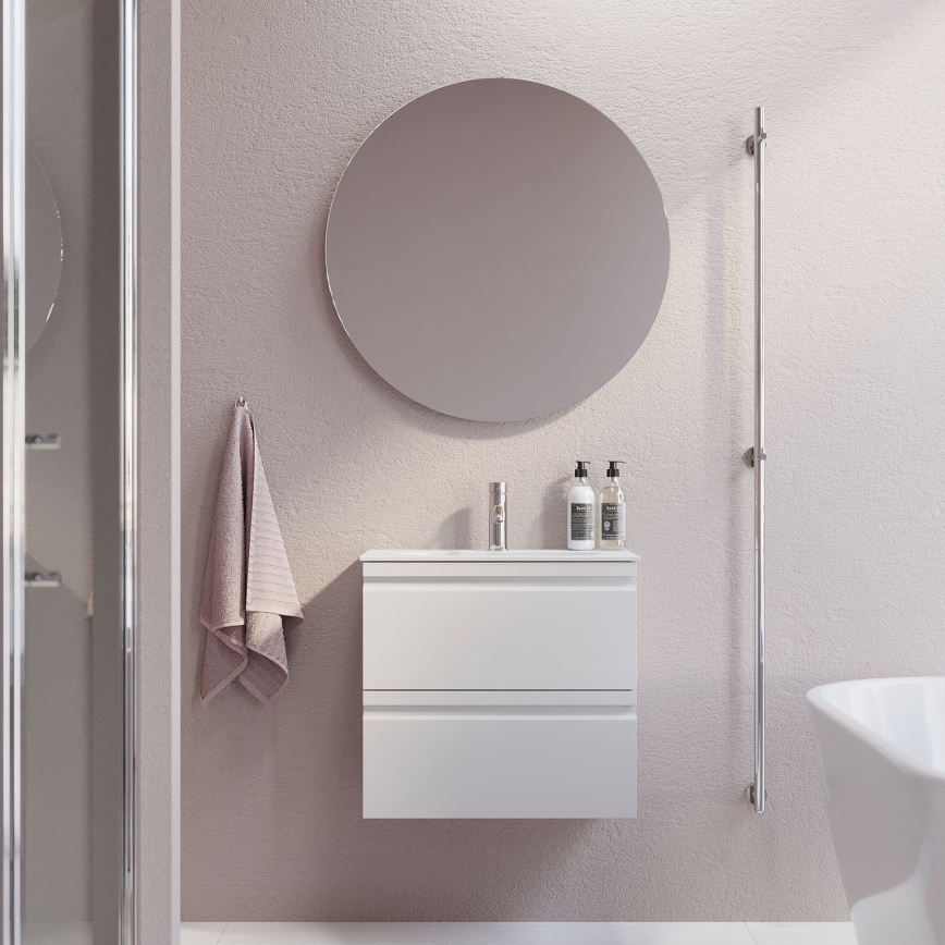 BATH DELUXE 01-080-00-58-00 - Kopalniško ogledalo NORDBORG pr. 80 cm