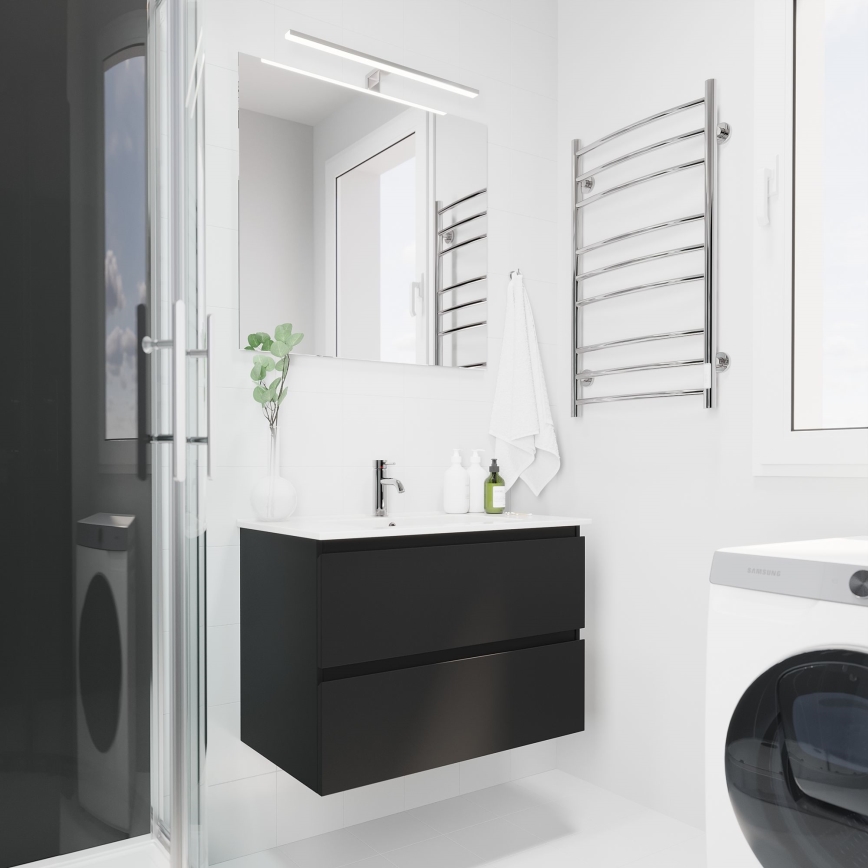 BATH DELUXE 01-080-01-58-00 - Kopalniško ogledalo NORDBORG 80x75 cm