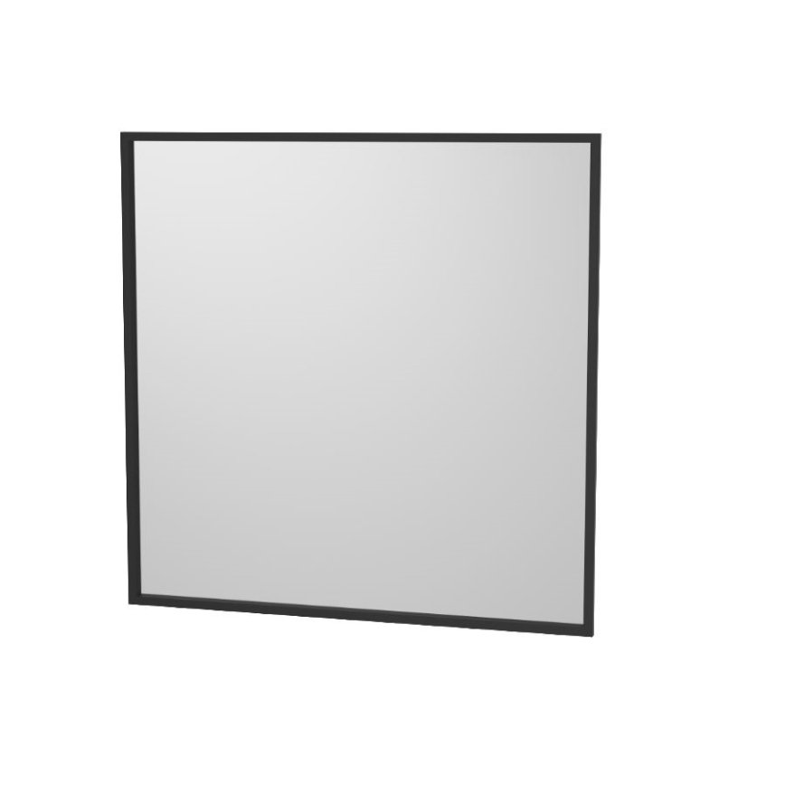 BATH DELUXE 01-080-05-02-00 - Kopalniško ogledalo BORGSTED 80x80 cm črna
