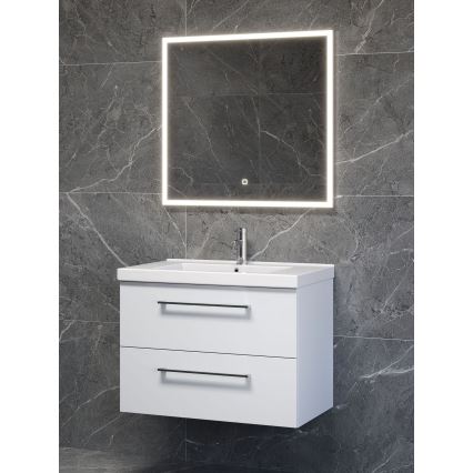 BATH DELUXE 01-080-07-58-00 - LED Kopalniško ogledalo z osvetlitvijo ozadja FORNAES LED/15,6W/230V IP44
