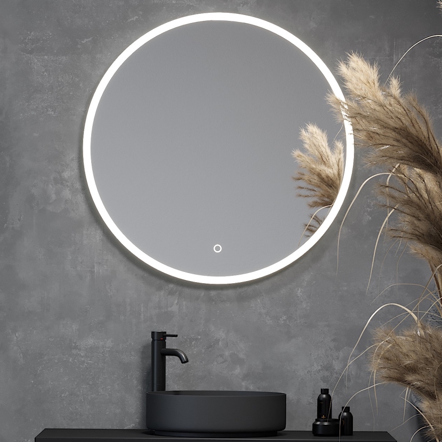 BATH DELUXE 01-080-08-58-00 - LED Kopalniško ogledalo z osvetlitvijo ozadja FORNAES LED/13,8W/230V IP44