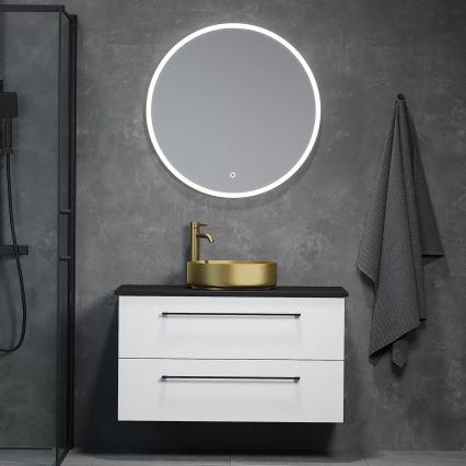 BATH DELUXE 01-080-08-58-00 - LED Kopalniško ogledalo z osvetlitvijo ozadja FORNAES LED/13,8W/230V IP44