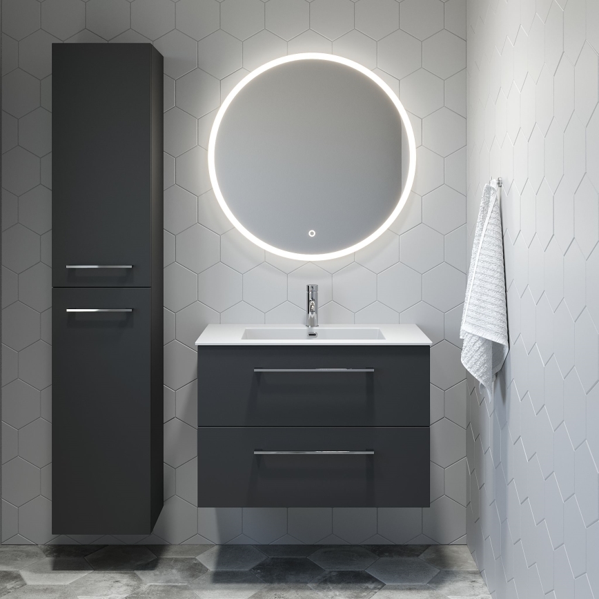 BATH DELUXE 01-080-08-58-00 - LED Kopalniško ogledalo z osvetlitvijo ozadja FORNAES LED/13,8W/230V IP44