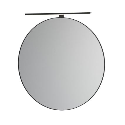 BATH DELUXE 01-080-09-02-00 - Kopalniško ogledalo BORGSTED pr. 80 cm črna