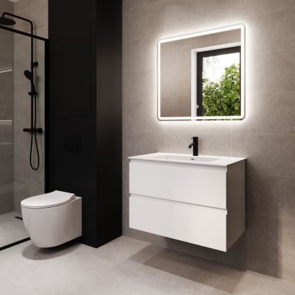 BATH DELUXE 01-080-51-58-00 - LED Kopalniško ogledalo z osvetlitvijo ozadja TARS LED/27,2W/230V IP44