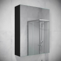BATH DELUXE 02-050-63-02-01 - Kopalniško ogledalo v omari KENWOOD 65x50 cm mat črna
