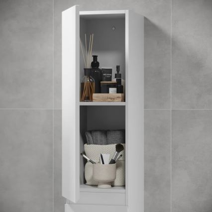 BATH DELUXE 04-030-63-01-01 - Kopalniška omarica KENWOOD 186 cm mat bela