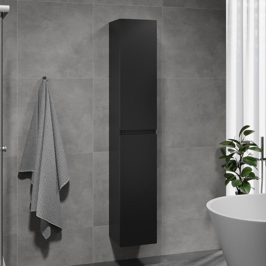 BATH DELUXE 04-030-63-02-01 - Kopalniška omarica KENWOOD 186 cm mat črna
