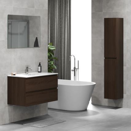 BATH DELUXE 04-030-64-84-01 - Kopalniška omarica KENWOOD 186 cm oreh