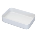 BATH DELUXE 06-052-18-01-00 - Pultni umivalnik LJORDAL 52x34 cm nerjavno jeklo/mat bela