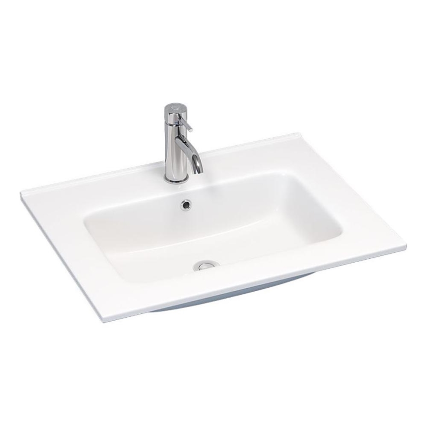 BATH DELUXE 06-060-27-11-00 - Vgradni umivalnik HYGE 61 x 46 cm keramika/bela