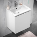 BATH DELUXE 09-050-63-01-01 - Kopalniška omarica z umivalnikom KENWOOD 51 cm mat bela
