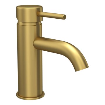 BATH DELUXE 28-005-01-70-04 - Pipa za umivalnik DRAGOR 15,6 cm brušena medenina