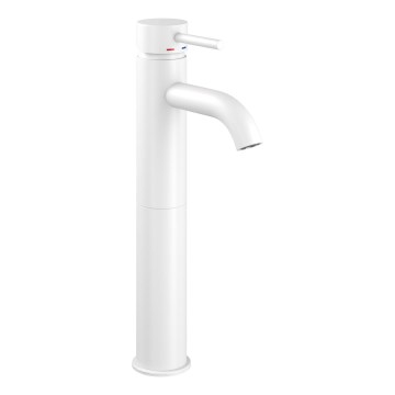 BATH DELUXE 28-005-02-01-00 - Pipa za umivalnik DRAGOR 29 cm mat bela