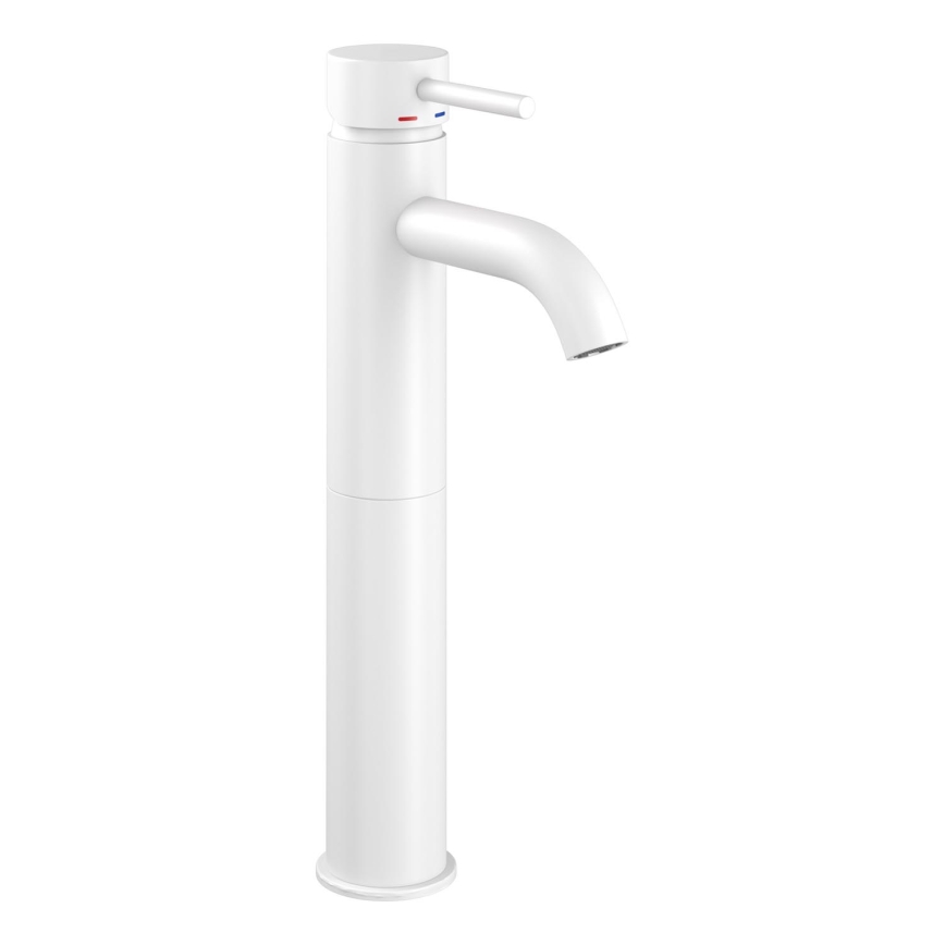 BATH DELUXE 28-005-02-01-00 - Pipa za umivalnik DRAGOR 29 cm mat bela