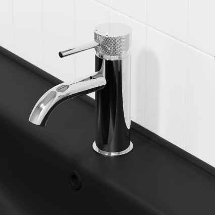 BATH DELUXE 28-005-03-60-00 - Pipa za umivalnik ANHOLT 15,6 cm sijajni krom