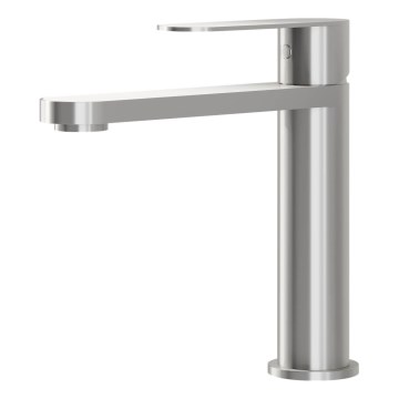 BATH DELUXE 28-017-02-71-02 - Pipa za umivalnik TARNBY 17,3 cm brušena nerjaveče jeklo