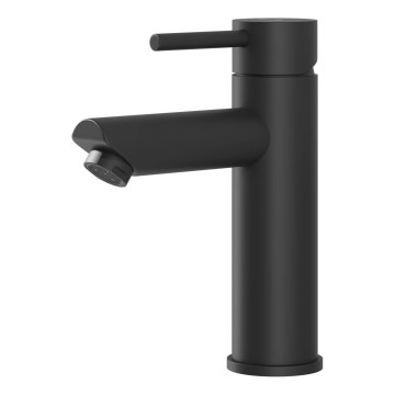 BATH DELUXE 28-017-03-02-02 - Pipa za umivalnik RINGSTED 17,8 cm mat črna