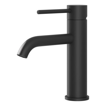 BATH DELUXE 28-018-01-02-02 - Pipa za umivalnik SOVANG 18,3 cm mat črna