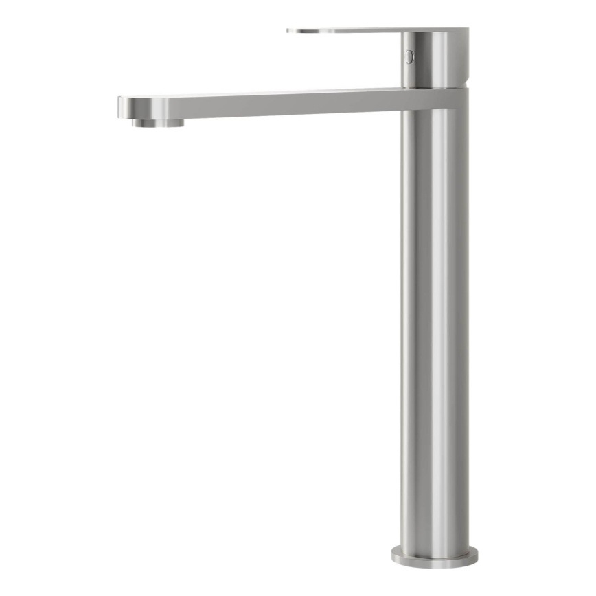 BATH DELUXE 28-027-02-71-02 - Pipa za umivalnik TARNBY 27,3 cm brušena nerjaveče jeklo